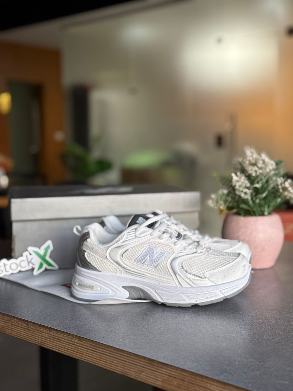 Silver New balance 530 High Quality✨