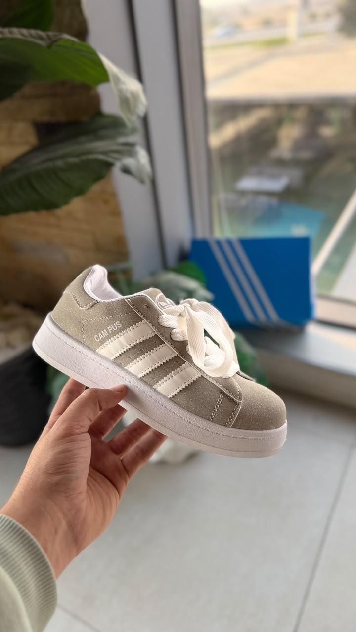 Gray Adidas campus High Quality✨