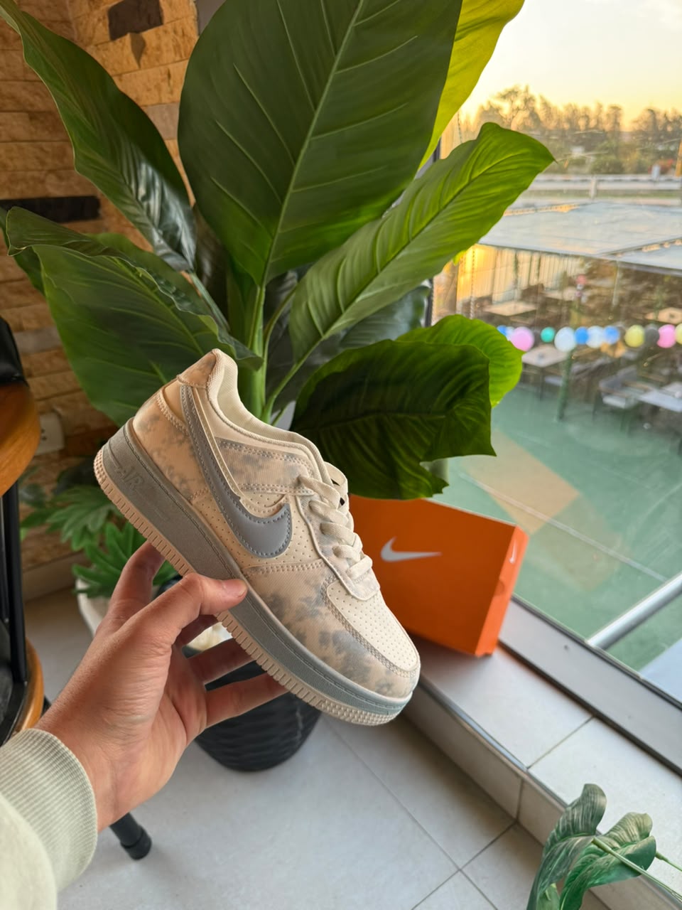 Baby blue Nike Air force High Quality✨