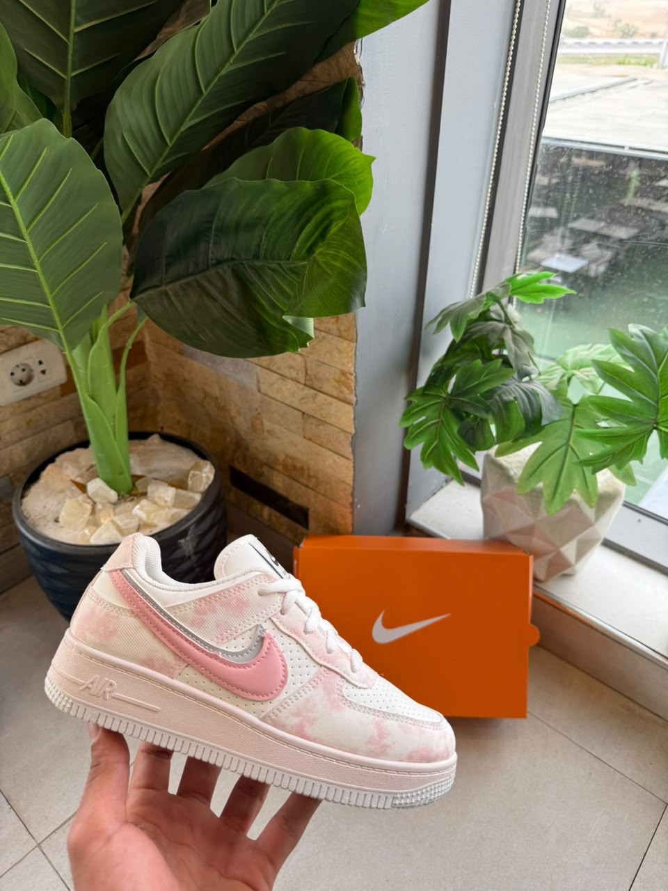 Pink Nike Air force High Quality✨