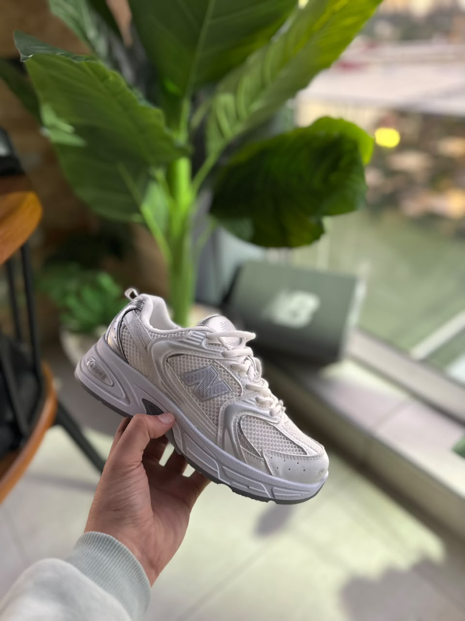 Silver New balance 530 High Quality✨
