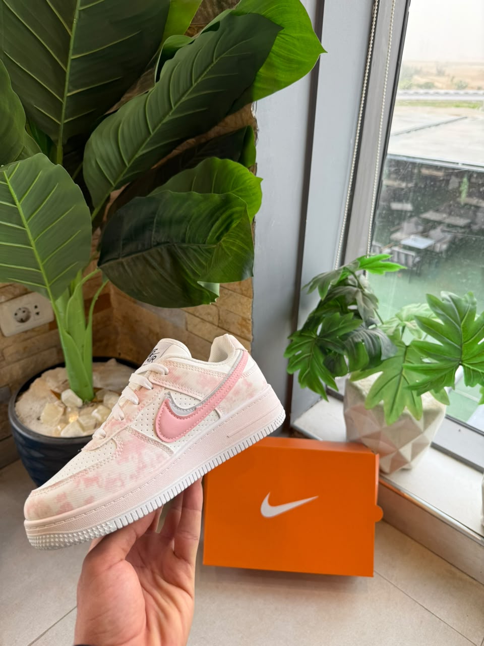Pink Nike Air force High Quality✨